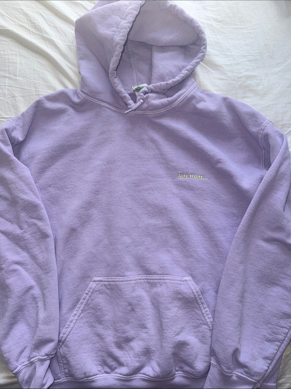 Lavender Women's Pullover Hoodie Sweatshirt